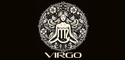 Virgo-Zodiac-Sign-1600 app branding design graphic design illustration logo logos typography ui vector