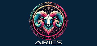 Aries-Zodiac-Sign-1600 app branding design graphic design illustration logo logos typography ui vector