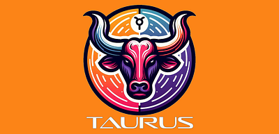 Taurus-Zodiac-Sign-1600 app branding design graphic design illustration logo logos typography ui vector