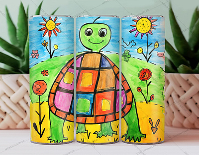 Drawing Turtle Skinny Tumbler Wrap color image custom design custom tumbler design drawing template illustration skinny tumbler sublimation tumbler sublimation tumbler vector art tumbler warp turtle art turtle design turtle tumble turtle vector vector art waterslide tumbler