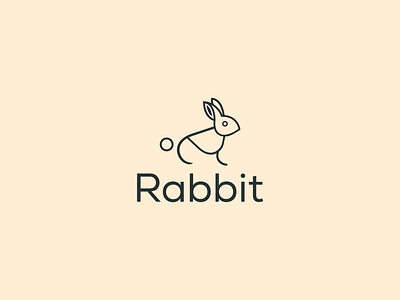 Rabbit Logo ! branding creative logo design icon logo logo logo design minimal logo modern logo rabbit logo rabbit logo design rabbit modern logo