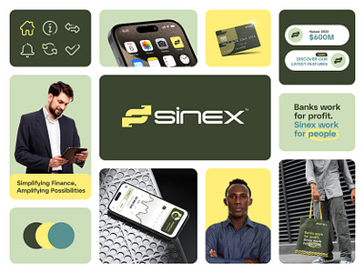 sinex™ - A Fintech Company brand guidelines brandidentity branding creative logo finance logo fintech logo logo logo maker logodesign logodesigner logotype tech logo