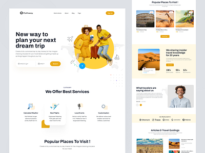 Travel Website 3d animation app concept appconcept branding design dribbleshot figma graphic design illustration inspiration logo motion graphics travel bookking travel website ui ui uix design ui ux inspiration vector website design