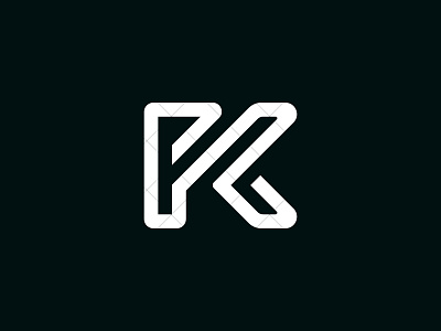 PK logo branding design digital art graphic design icon identity illustration kp kp logo kp monogram logo logo design logo designer logotype monogram pk pk logo pk monogram typography vector