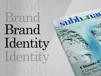 Brand Identity Design - Subh-e-Nau Magazine brand guidelines brand identity creative direction design thinking magazine print design