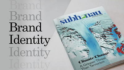 Brand Identity Design - Subh-e-Nau Magazine brand guidelines brand identity creative direction design thinking magazine print design