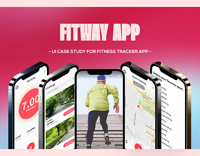 UI Design......FITWAY APP branding graphic design ui