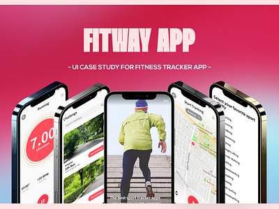 UI Design......FITWAY APP branding graphic design ui