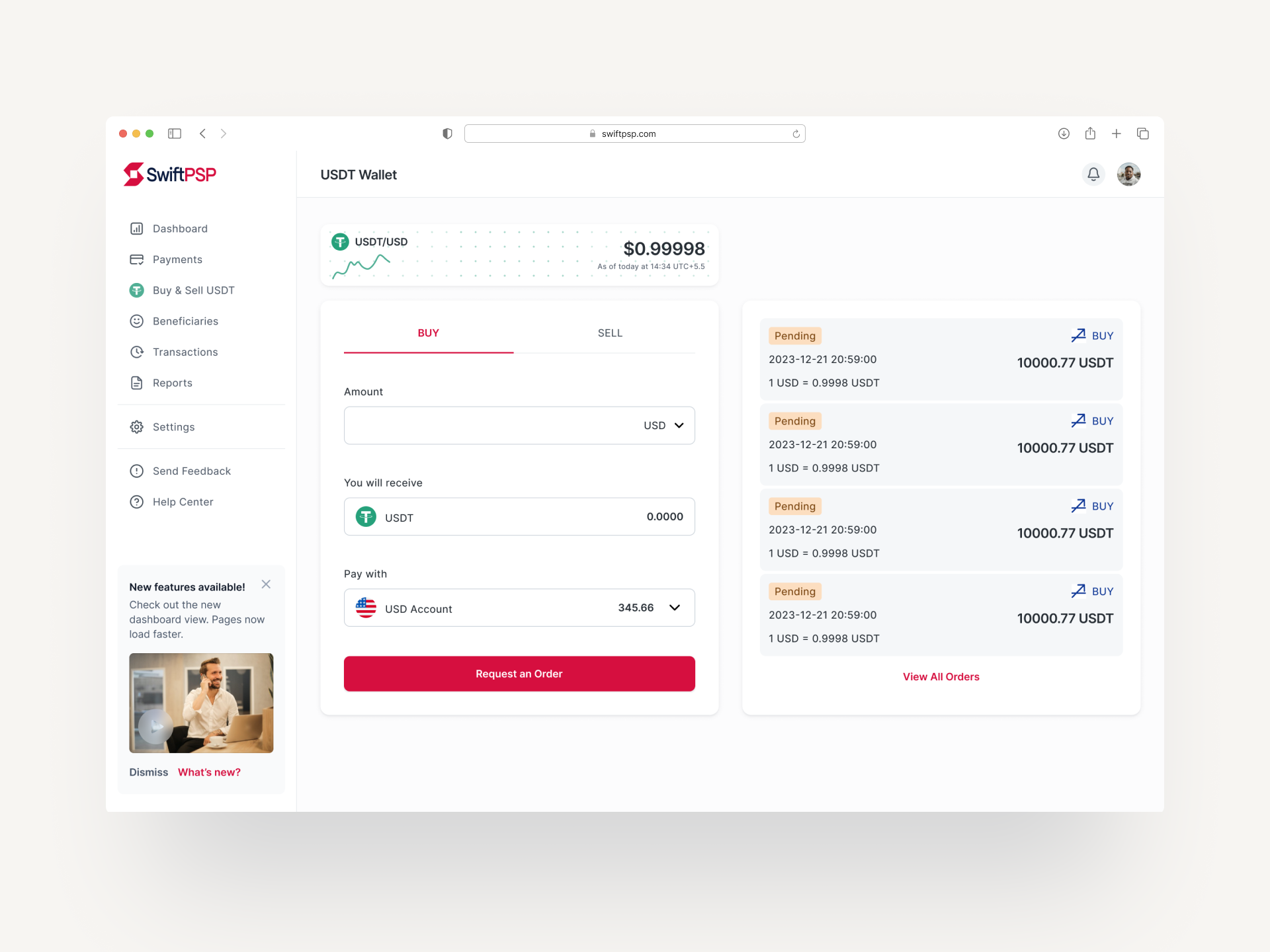 USDT Wallet Buying User Journey - Seamless & Secure app crypto design uidesign usdt wallet