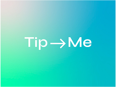 Tip Me app brand brandidentity branding digitalbrand graphicdesign logo logotype minimalist payment restaurant tip