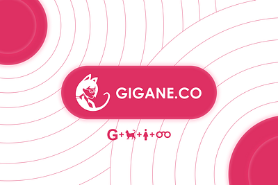GIGANE.CO logo accepted concept branding concept design graphic design icon logo