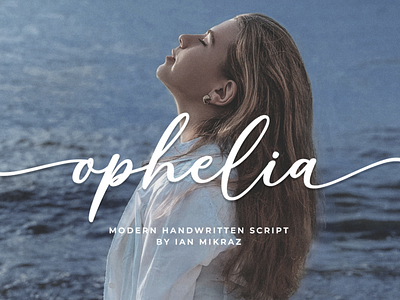 Ophelia - A Modern Handwritten Script logotype