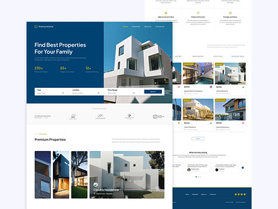 Property Design clen property residence ui uiux