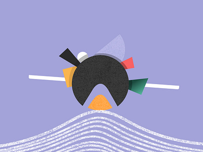 Balances & Movements abstract art branding contemporary cover design digital geometric illustration music