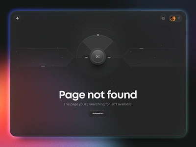 Page not found – Bento Cards v.2: AI 404 bento card clean design illustration minimal page not found ui ui design ux ux design web design