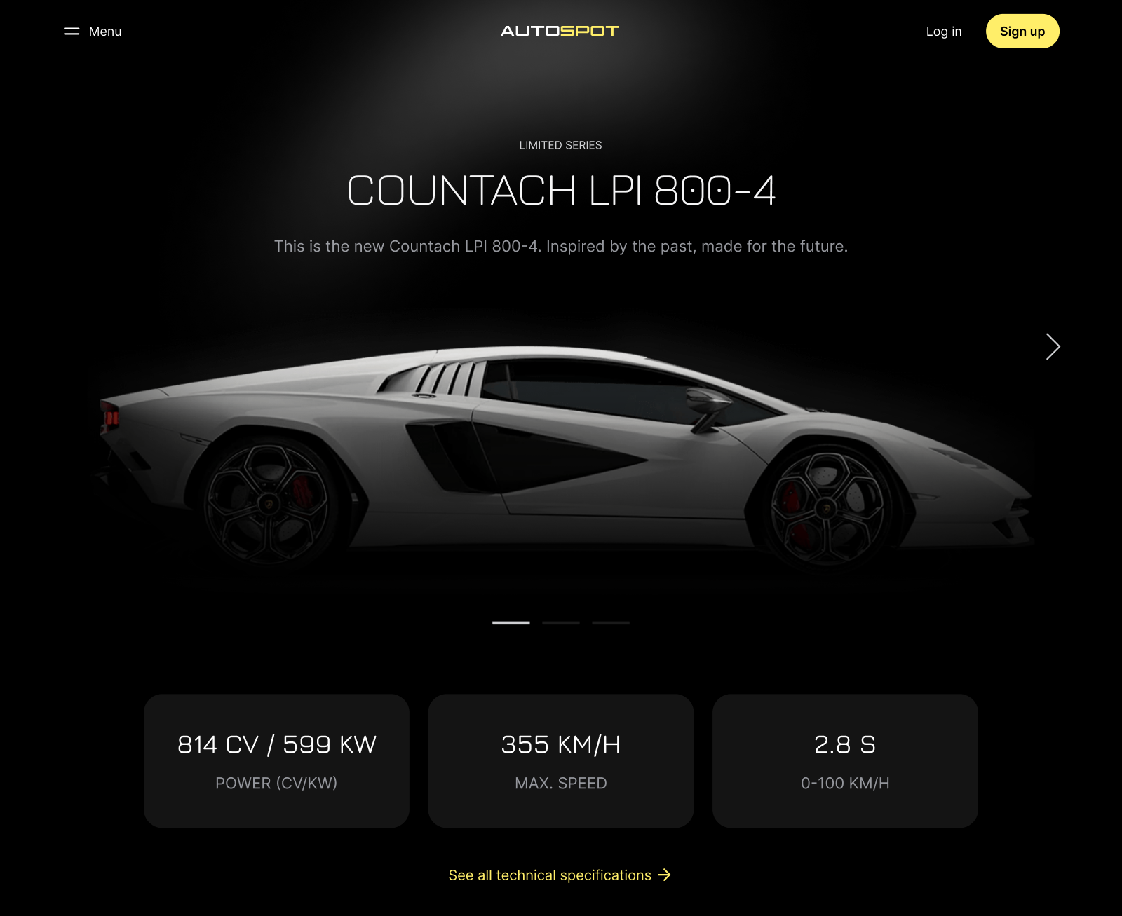 Automotive landing page branding design dribbble graphic design illustration landing landingpage logo ui uiuxdesign ux