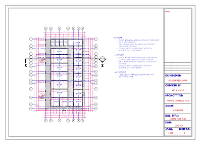 Ground Floor Plan architectural design design