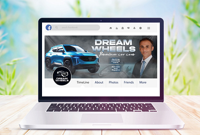 Facebook cover for car service start page стартовая страница