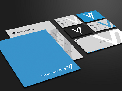 Branding Vestis Consulting branding graphic design logo