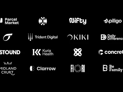 Logofolio brand branding corporate identity design graphic design icon illustration logo typography