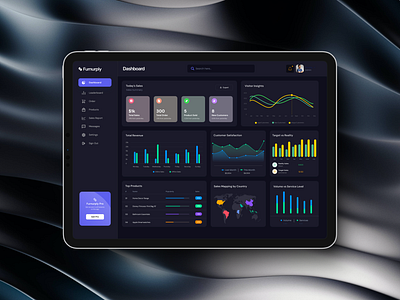 Dark Mode Dashboard