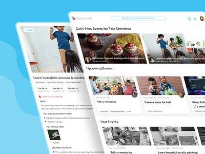 Workshops on Breadcrumb breadcrumb educational app event ipad ipad design ipad os kids kids app learning ui design workshop