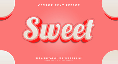 Sweet 3d editable text style Template dairy