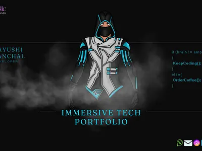 Level Up Your Portfolio! dribbble game design immersive immersive technology inspiration interactive portfolio technology portfolio ui