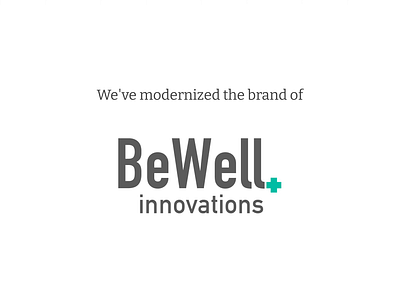 BeWell Rebranding animation brand brand identity branding clean green identity medical minimal print print design rebranding subtle technology video webdesign website