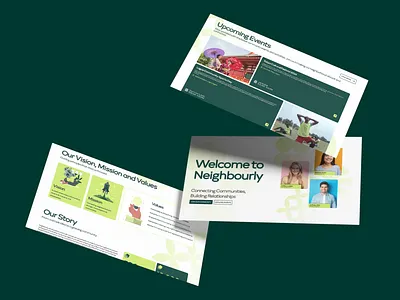 Community Platform - Website Design branding graphic design product ui uiux website design