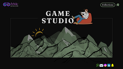 Game Studio! collections design game design games portfolio ui