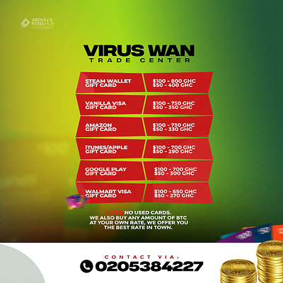 Crypto Trade Flyer Design branding graphic design