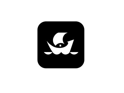 ship icon logo animation app boat branding design graphic design icon logo logo design logo designer minimal motion graphics ocean ship strong ui