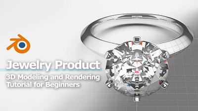Blender jewelry tutorial 3d modeling 3d rendering blender blenderian cgian tutorial