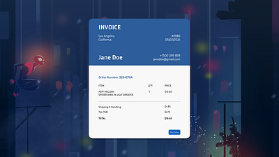 Daily UI #046 - Invoice adobe daily ui design invoice ui ui challenge ui design