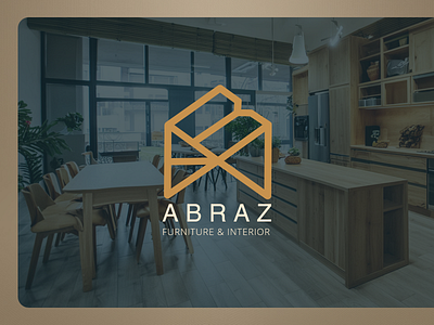 Abraz Logo Re-branding advertisement branding chair dark theme dashboard design fashion furniture shop good design home design interior latest trend light theme logo rebranding table typography ui ux wall design