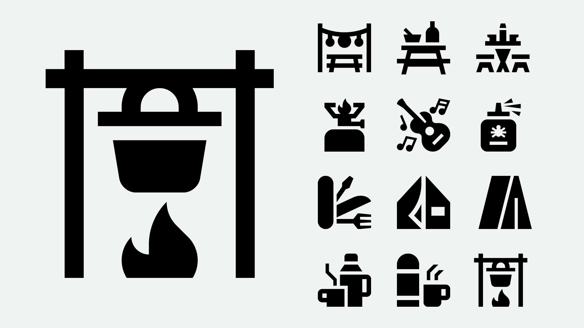 Free Drop / Picnic Icons backpacking camping cooking dining free freebie guitar icons outdoor park party picnic scouting svg table thermos tourism travel vacation vector