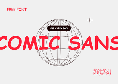 Comic Sans Day '24 2024 celebrate celebration comic sans comic sans day comic sans day 2024 design graphic design graphics typography