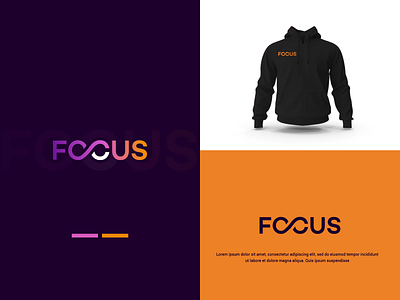 Focus logo design brand design branding branding design design graphic design illustrator logo logo design