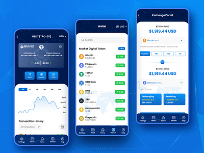 Crypto Wallet App UI/UX Design appdesign blockchaindesign cryptoapp cryptocurrency cryptointerface cryptotrading cryptoui cryptowallet digitalwallet fintechapp fintechui interfacedesign modernui nftapp nftdesign uiinspiration userexperience uxdesign web3design