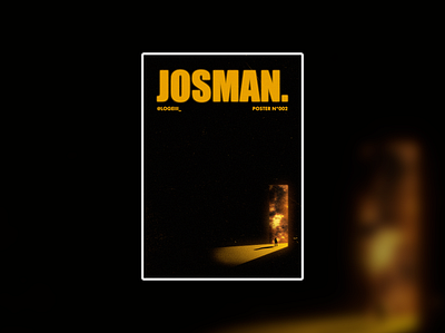 Josman | Poster 002 design graphic design grunge hip hop josman music photoshop poster rap