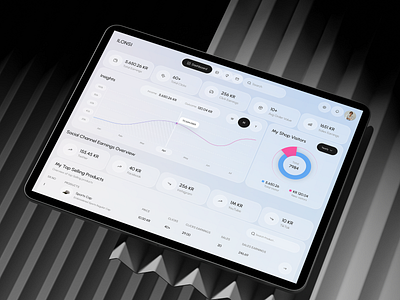 ILONSI: Optimize Sales with Smart Data. 3d animation branding dailyui design graphic design illustration insights inspiration logo motion graphics photoshop product design sales trending 2024 ui uidesign userinterface ux website