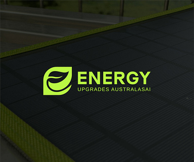 Logo, Branding Identity, Energy Renewable, Upgrades Log 3d branding graphic design logo