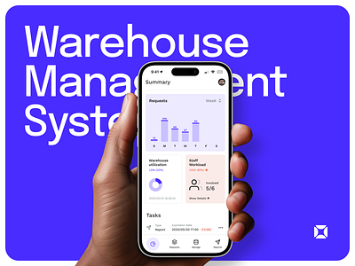 Warehouse Management System - Mobile App app app design mobile ui warehouse