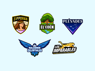 Logos for the Pathfinder Club branding esport logo