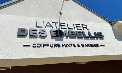 L'Atelier des Embellis - Enseigne