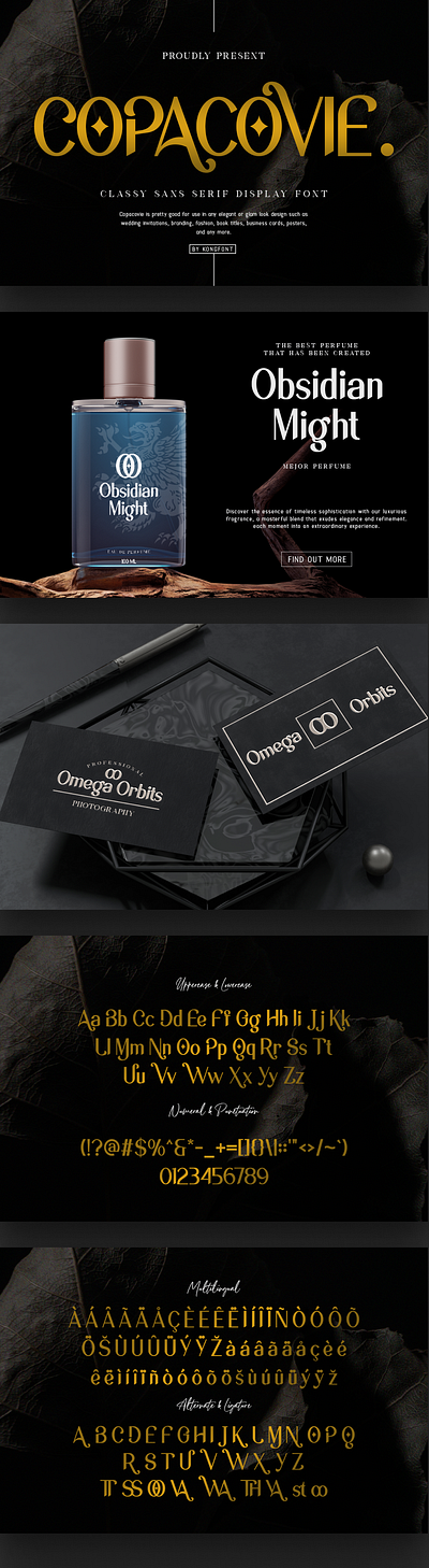 Copacovie - Modern Classy Unique Sans Serif Font 3d animation branding design font graphic design handwritten illustration italic logo logotype motion graphics script typeface ui