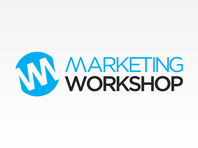 Marketing Workshop Logo branding graphic design illustration logo mark marketing social vector workshop