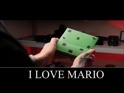 I Love Mario -After Effect Cinema 4D
