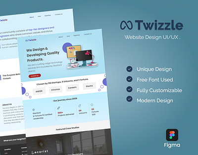 Twizzle Website Design Ui/Ux. app app design branding design graphic design mobile app ui ux web website design